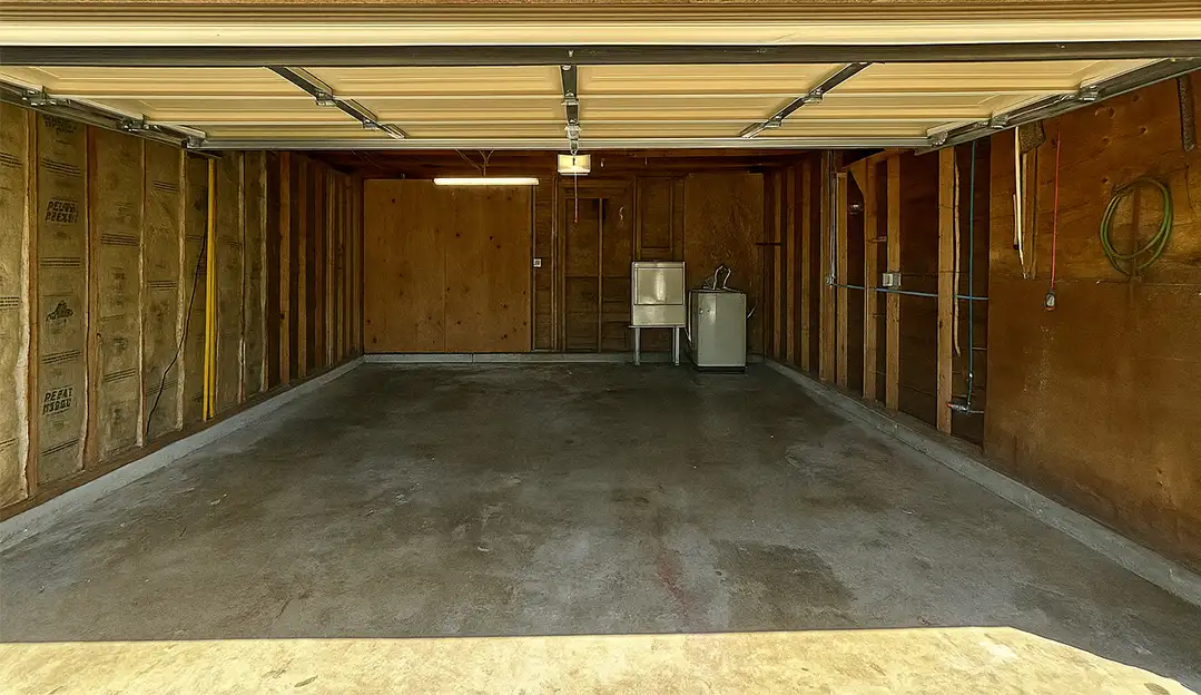 Garage after estate sale auction