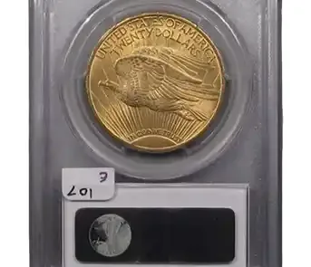 gold eagle auction item